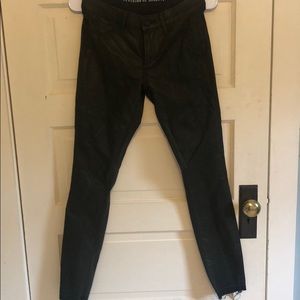 Articles of Society coated skinny jeans